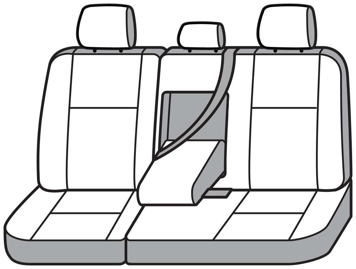 Covercraft 19-23 Subaru Ascent Carhartt SeatSaver Custom Second Row Seat Covers - Brown - SSC8468CABN