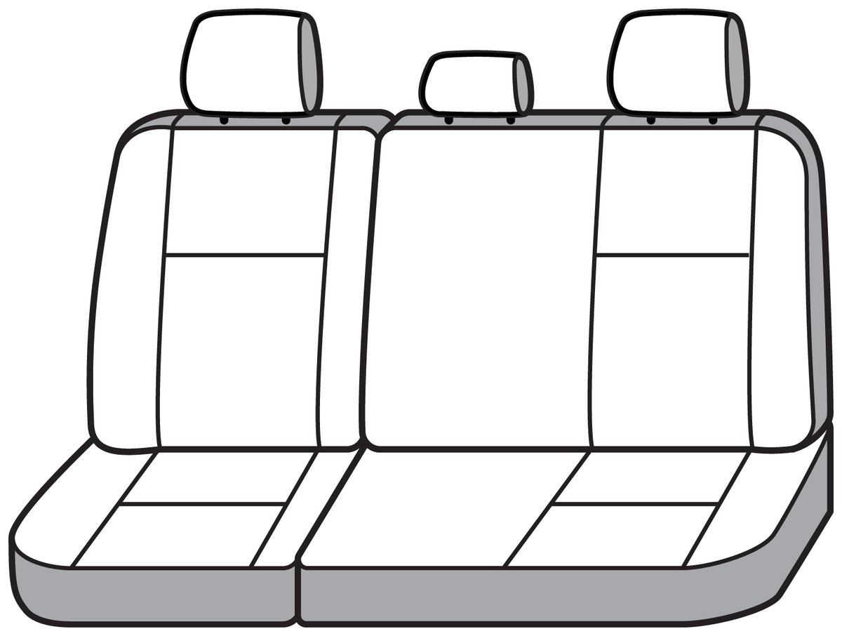 Covercraft 17-20 Toyota Sienna Carhartt SeatSaver Custom Third Row Seat Covers - Brown - SSC7514CABN