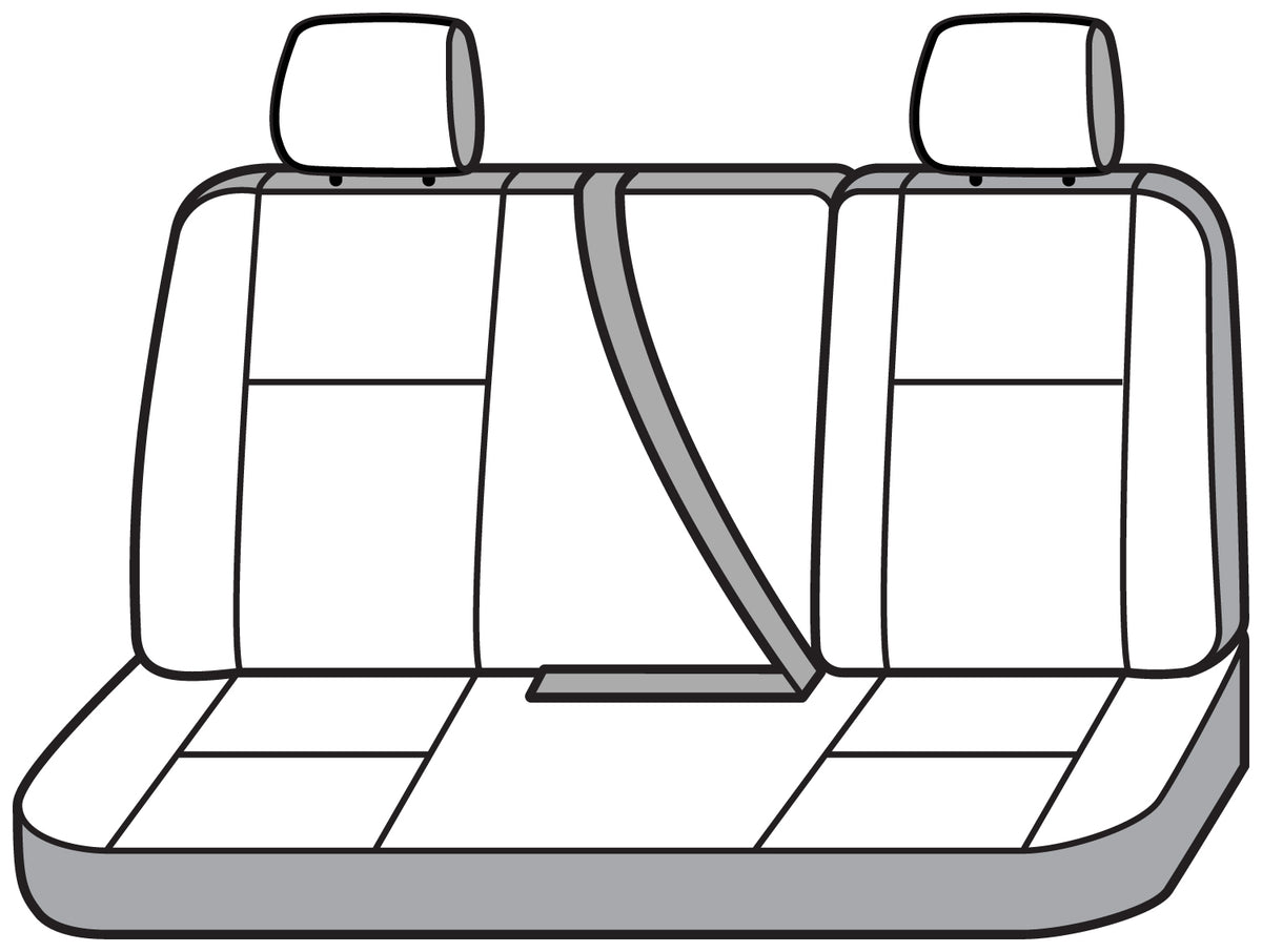 Covercraft 21-24 Chevrolet Trailblazer Carhartt Super Dux SeatSaverSecond Row Seat Covers - Blk - SSC7541COBK