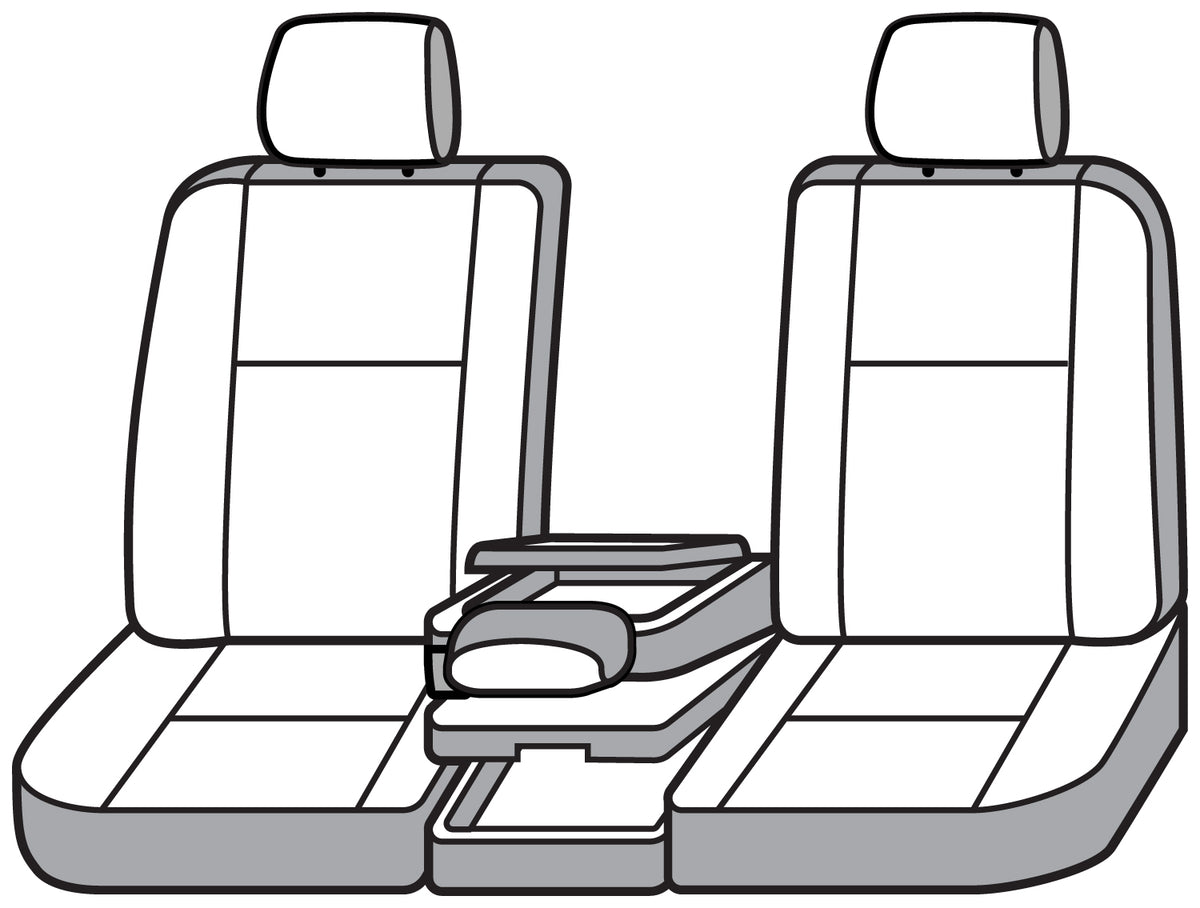 Covercraft 14-21 Toyota Tundra: Carhartt SeatSaver Custom Front Row Seat Covers - Gravel - SSC3440CAGY