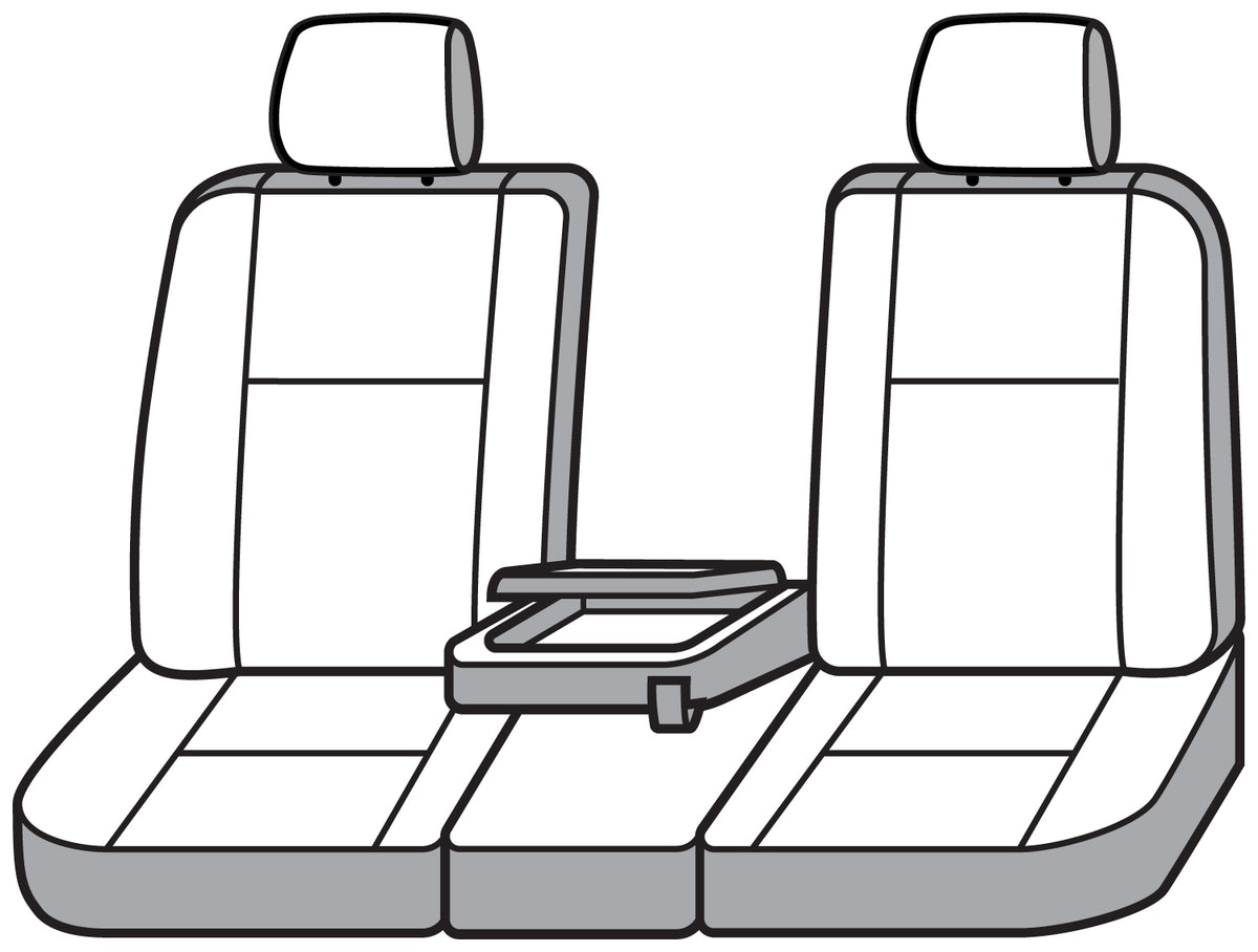 Covercraft 19-24 Chevrolet Silverado Carhartt Super Dux SeatSaverFront Row Seat Covers - Blk - SSC3492COBK