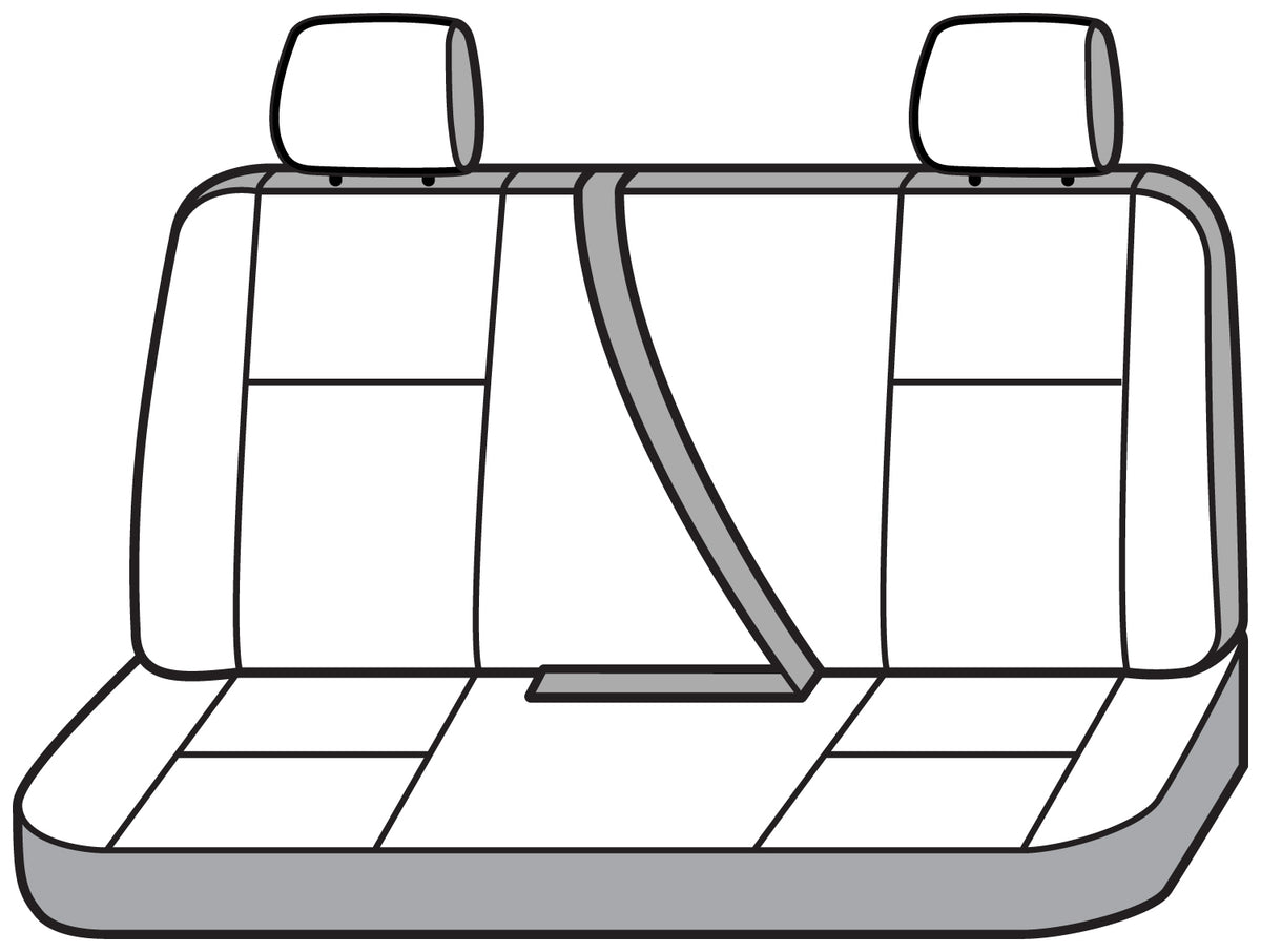 Covercraft 04-09 Dodge Ram Carhartt SeatSaver Custom Second Row Seat Covers - Gravel - SSC7361CAGY