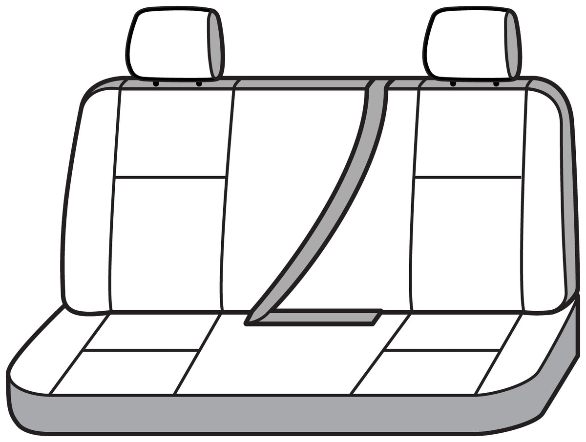 Covercraft 07-13 Chevrolet Silverado/GMC Carhartt SeatSaver Custom Second Row Seat Covers - Gravel - SSC8376CAGY