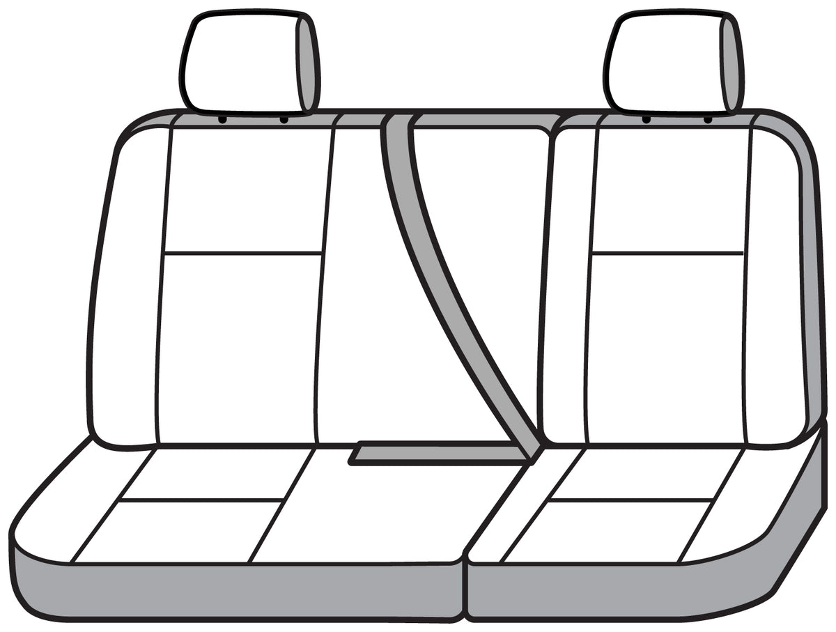 Covercraft 11-12 Jeep Wrangler Carhartt SeatSaver Custom Second Row Seat Covers - Brown - SSC7439CABN