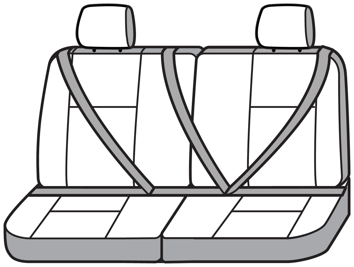 Covercraft 07-14 GMC Yukon Carhartt SeatSaver Custom Third Row Seat Covers - Gravel - SSC8369CAGY