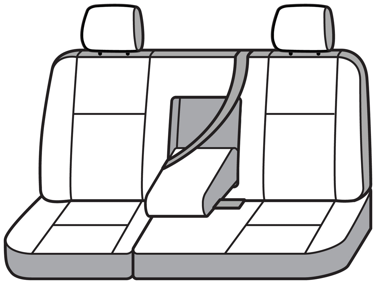 Covercraft 04-08 Ford F150 Carhartt SeatSaver Custom Second Row Seat Covers - Brown - SSC8355CABN