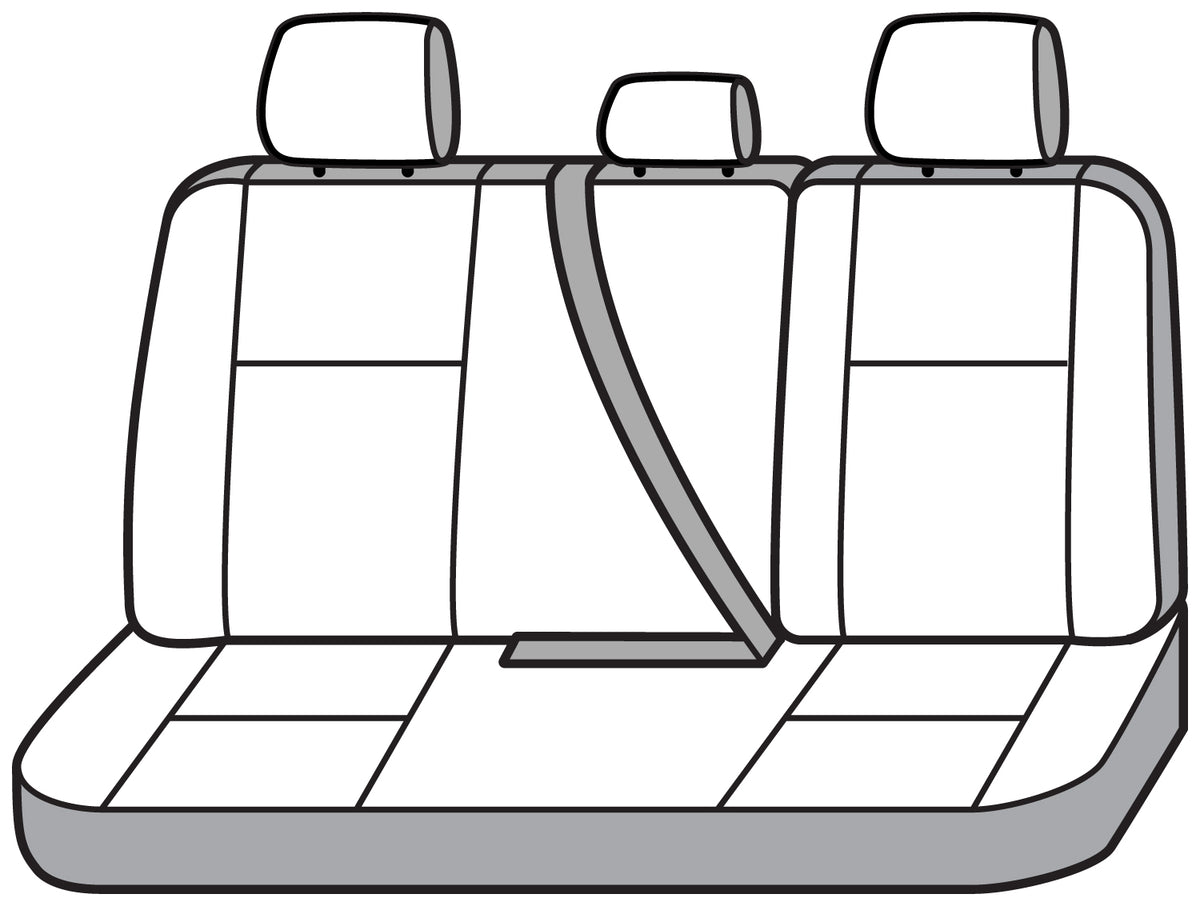 Covercraft 14-16 Subaru Crosstrek Carhartt SeatSaver Custom Second Row Seat Covers - Gravel - SSC7483CAGY