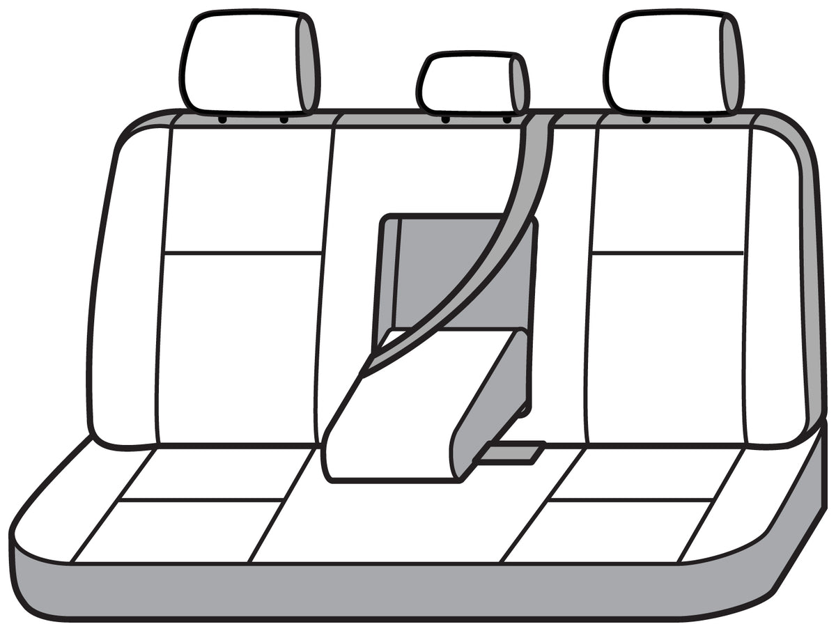 Covercraft 19-23 Ford Ranger Carhartt Camo SeatSaver Custom Second Row Seat Covers - Mossy Oak - SSC7509CAMB