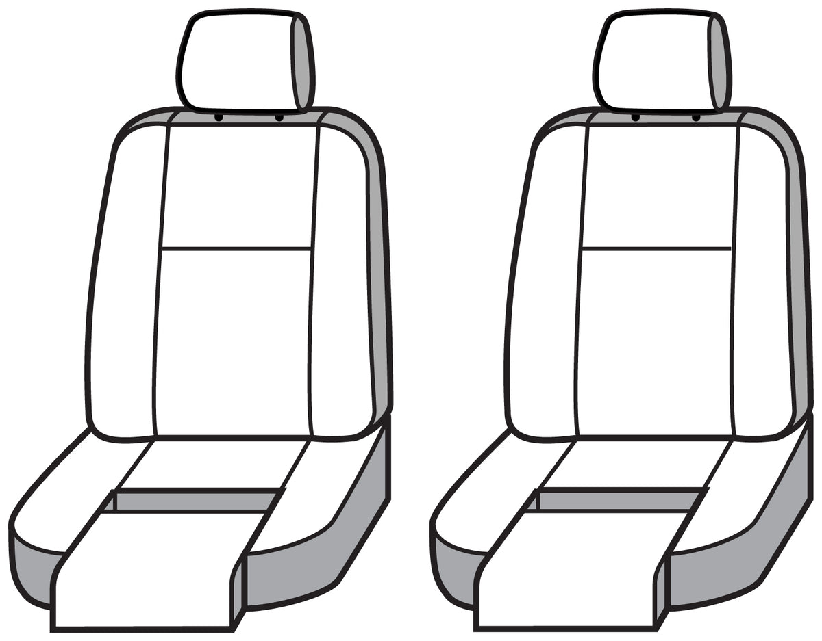 Covercraft 22-23 Jeep Grand Wagoneer Carhartt Camo SeatSaver Custom Front Row Seat Covers- Mossy Oak - SSC3502CAMB