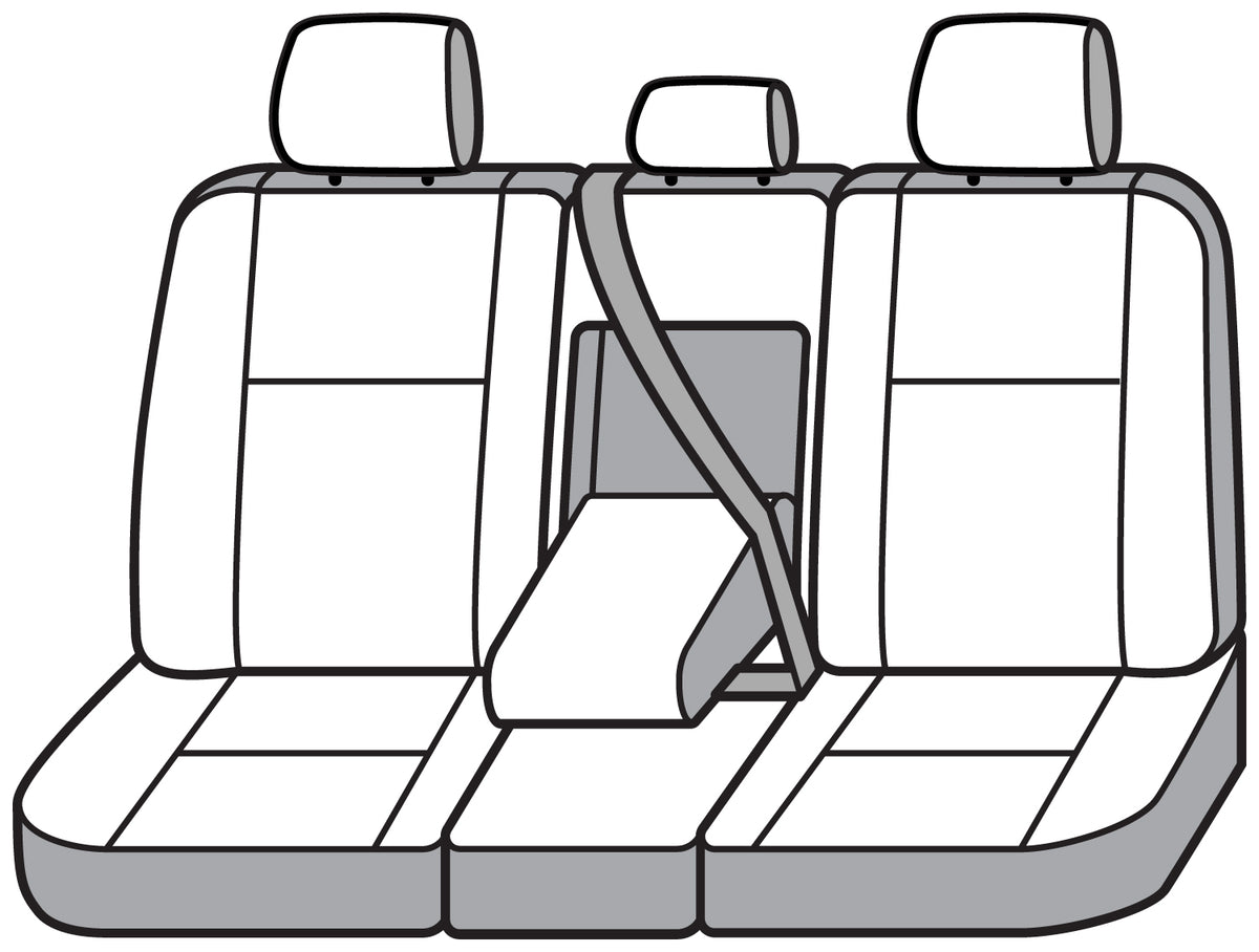 Covercraft 22 Jeep Wagoneer Carhartt SeatSaver Custom Second Row Seat Covers - Brown - SSC8540CABN