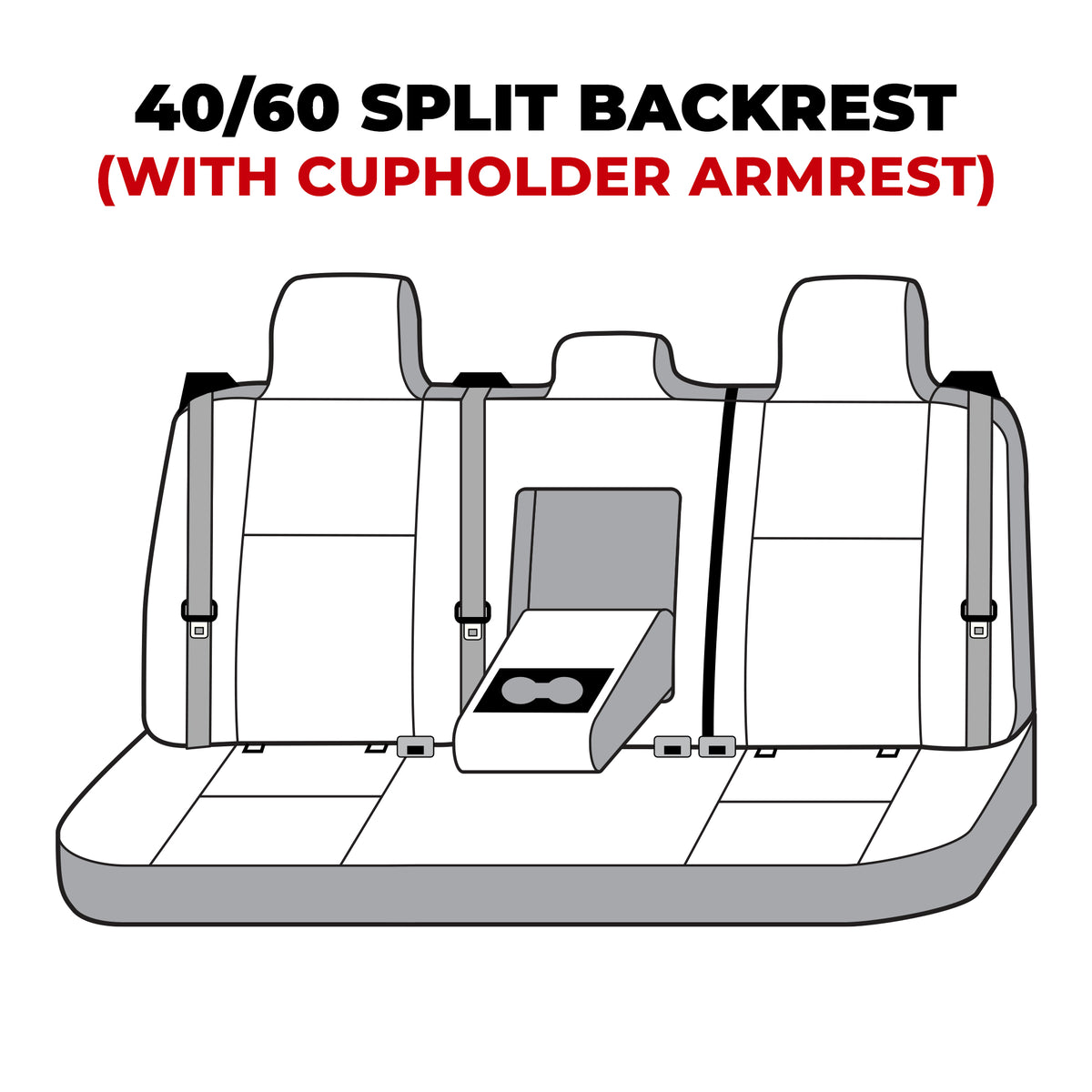Covercraft 23-26 Toyota Corolla Endura PrecisionFit Custom Second Row Seat Covers - GTT4529ENCS