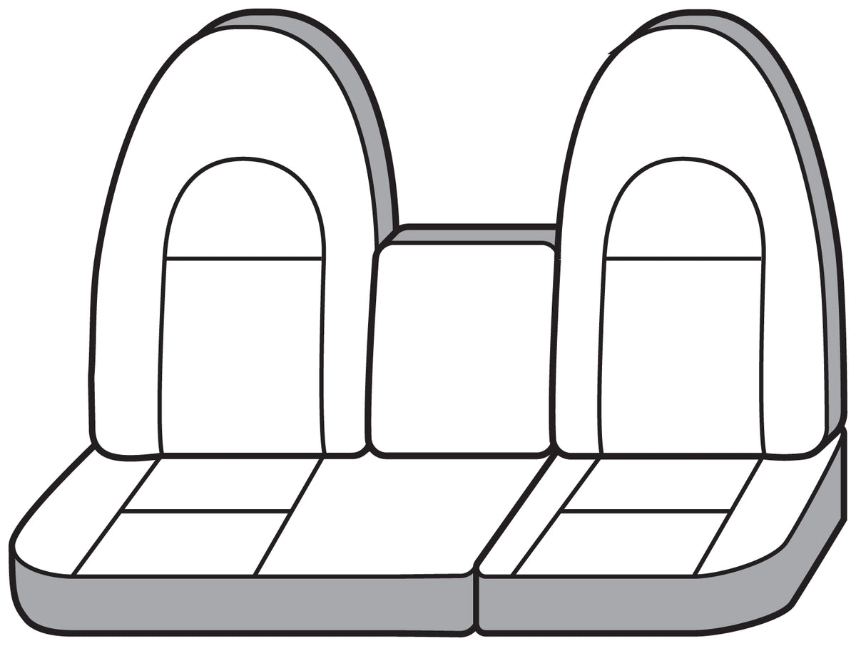Covercraft 1997-01 Ford F150 Carhartt SeatSaver Custom Front Row Seat Covers - Brown - SSC3260CABN
