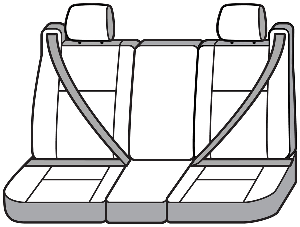 Covercraft 04-08 Ford F150 Carhartt SeatSaver Custom Front Row Seat Covers - Gravel - SSC3359CAGY