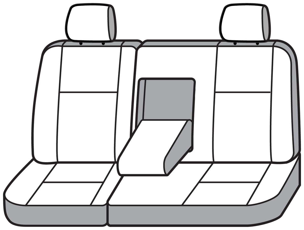 Covercraft 04-10 Ford Super Carhartt SeatSaver Custom Second Row Seat Covers - Brown - SSC8357CABN
