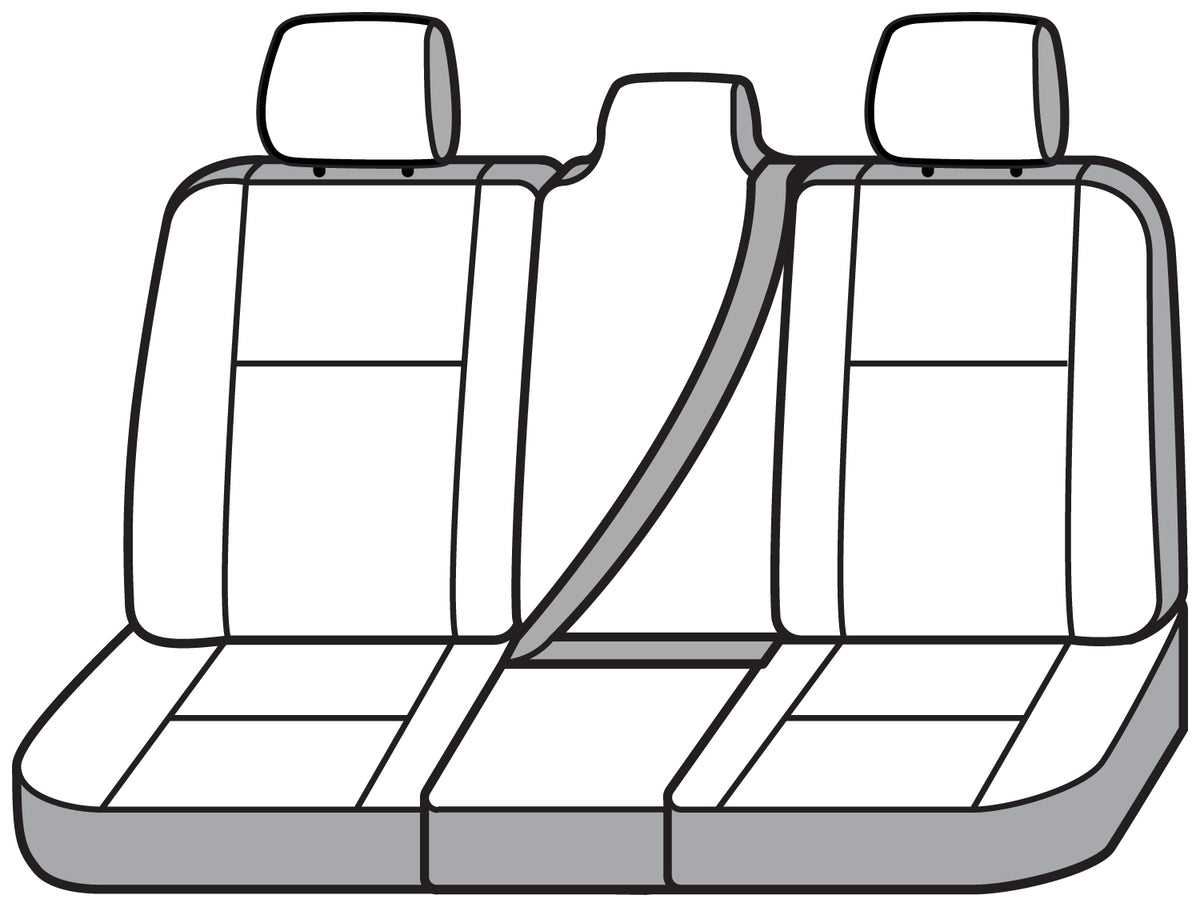 Covercraft 12-17 Ford Expedition& Carhartt SeatSaver Custom Second Row Seat Covers - Brown - SSC8427CABN