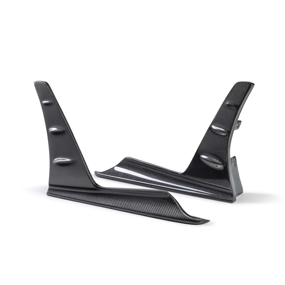 Seibon 23-25 Toyota GR Corolla Side Skirt Extensions - Front - SX23TYGRCOR-MB-F