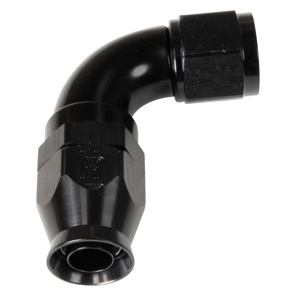 Russell Black 90 -10 Pro Ptfe Hose End - 550613 - front view