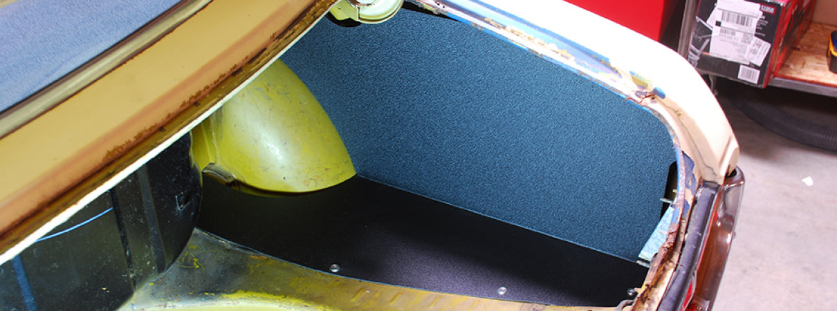 Trunk Side Panels for the 1st gen Celica Coupe