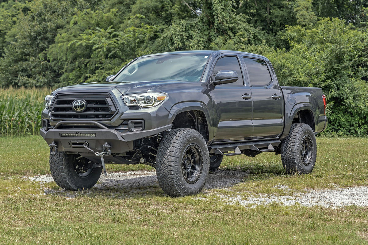 Rough Country - 3.5 Inch Lift Kit - Red UCA - Vertex/V2 - Toyota Tacoma 2WD/4WD (2005-2023) - 74257RED for 2005-2023 Toyota T