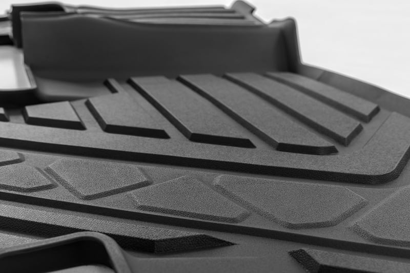 Rough Country - Flex-Fit Floor Mats - First & Second Row - Toyota Tacoma 2WD/4WD (2016-2023) - FF-71216