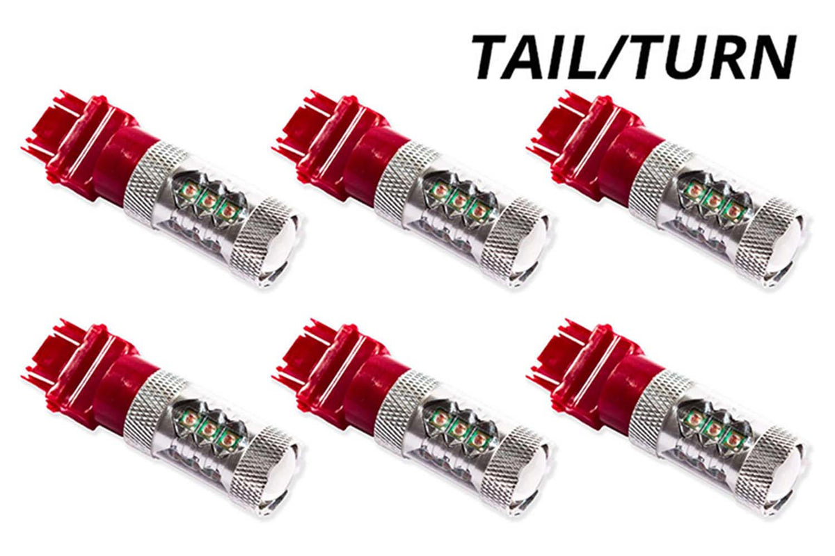 Diode Dynamics - Rear Turn/Tail Light LEDs for 2005-2009 Ford Mustang (six) - DD0059H