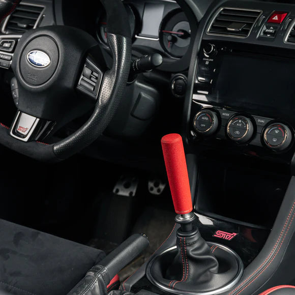 GrimmSpeed Tallboy Shift Knob Aluminum Red - M12x1.25 - 380008