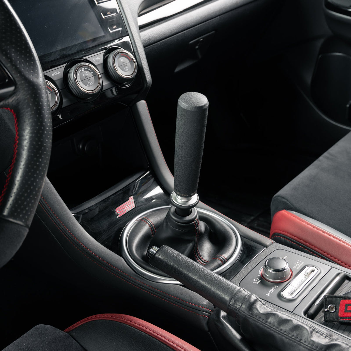 GrimmSpeed Tallboy Shift Knob Black Delrin - M12x1.25 - GRM380006