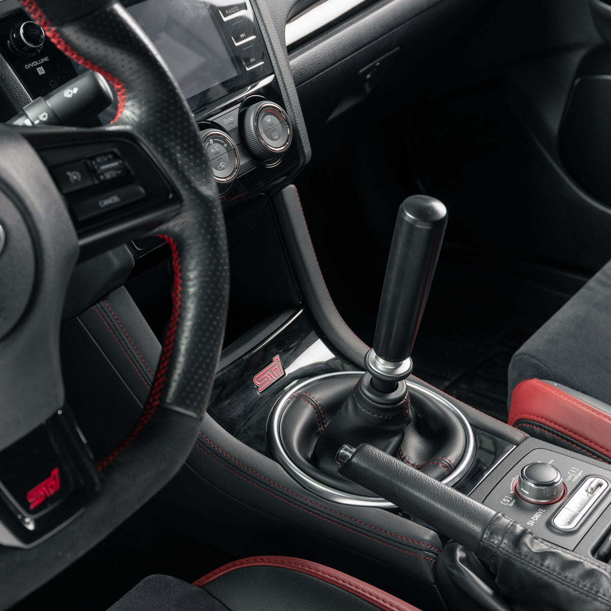 GrimmSpeed Tallboy Shift Knob Black Delrin - M12x1.25 - GRM380006