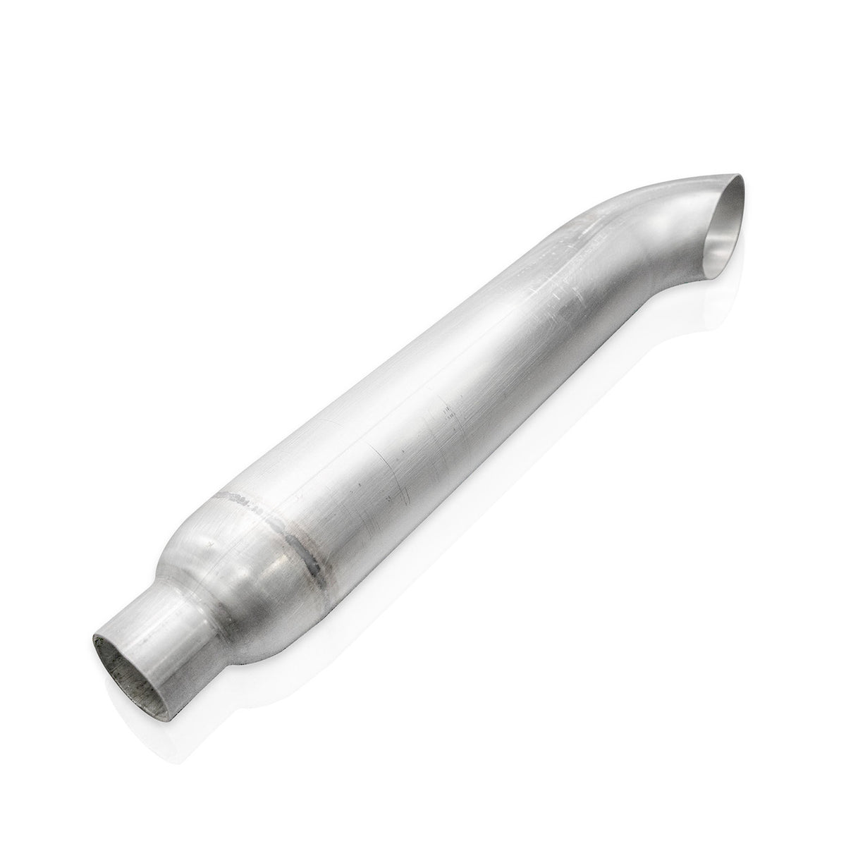 Stainless Works - Turn Down Style Muffler Stainless Steel - TDM225