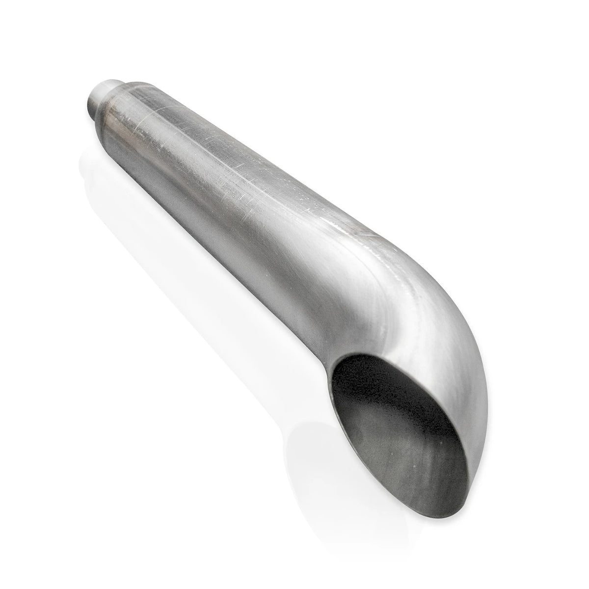 Stainless Works - Turn Down Style Muffler Stainless Steel - TDM3