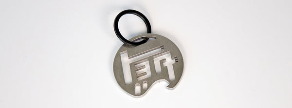 Vintage Toyota Logo Bottle Opener Keychain