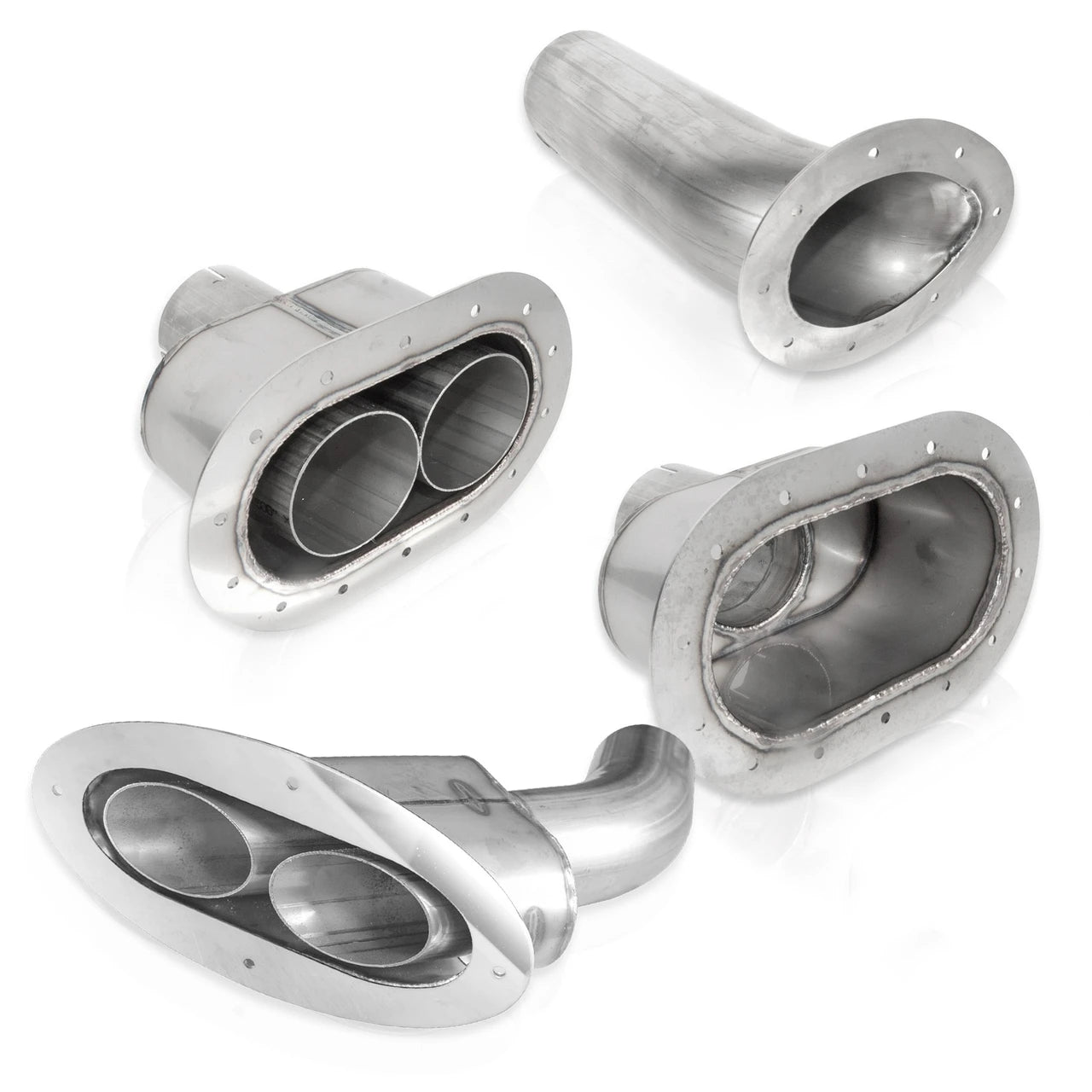 Stainless Works - Through-Body Style Exhaust Tip 304 Stainless Steel - ST2814