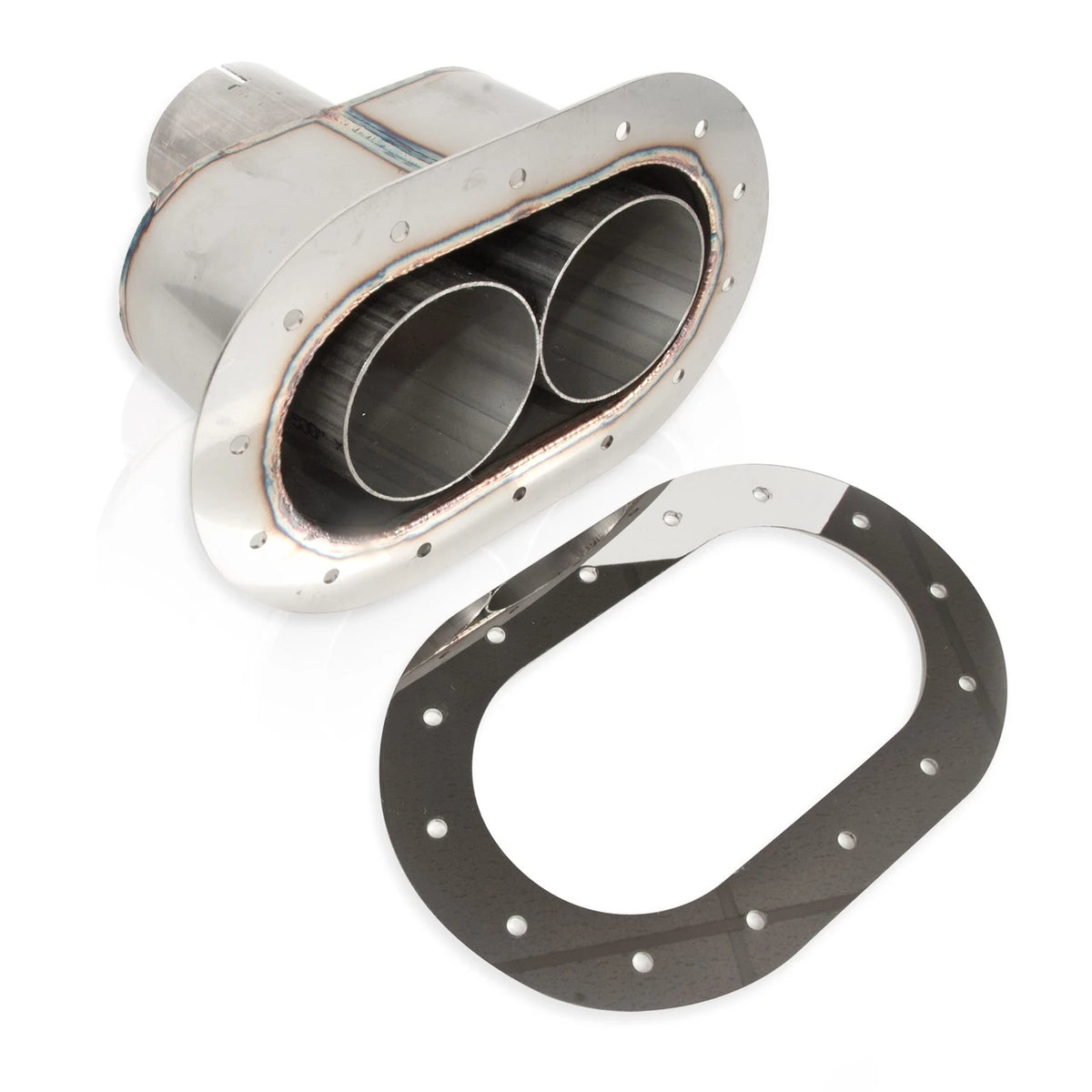 Stainless Works - Through-Body Style Exhaust Tip 304 Stainless Steel - ST2812