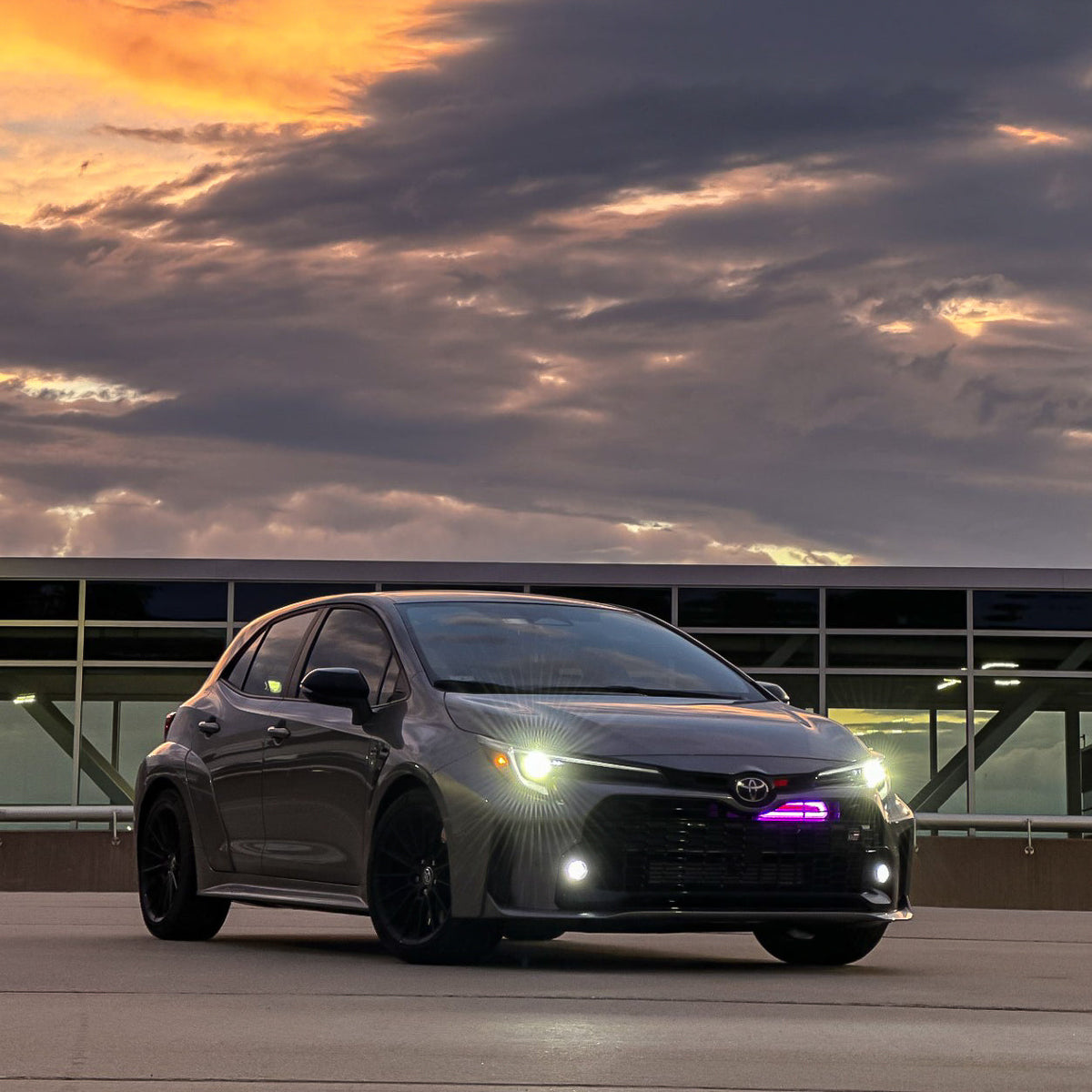 Velossa Tech - 2023+ Toyota GR Corolla BIG MOUTH &quot;LIT KIT&quot; Ram Air Intake Snorkel PLUS High Flow Induction