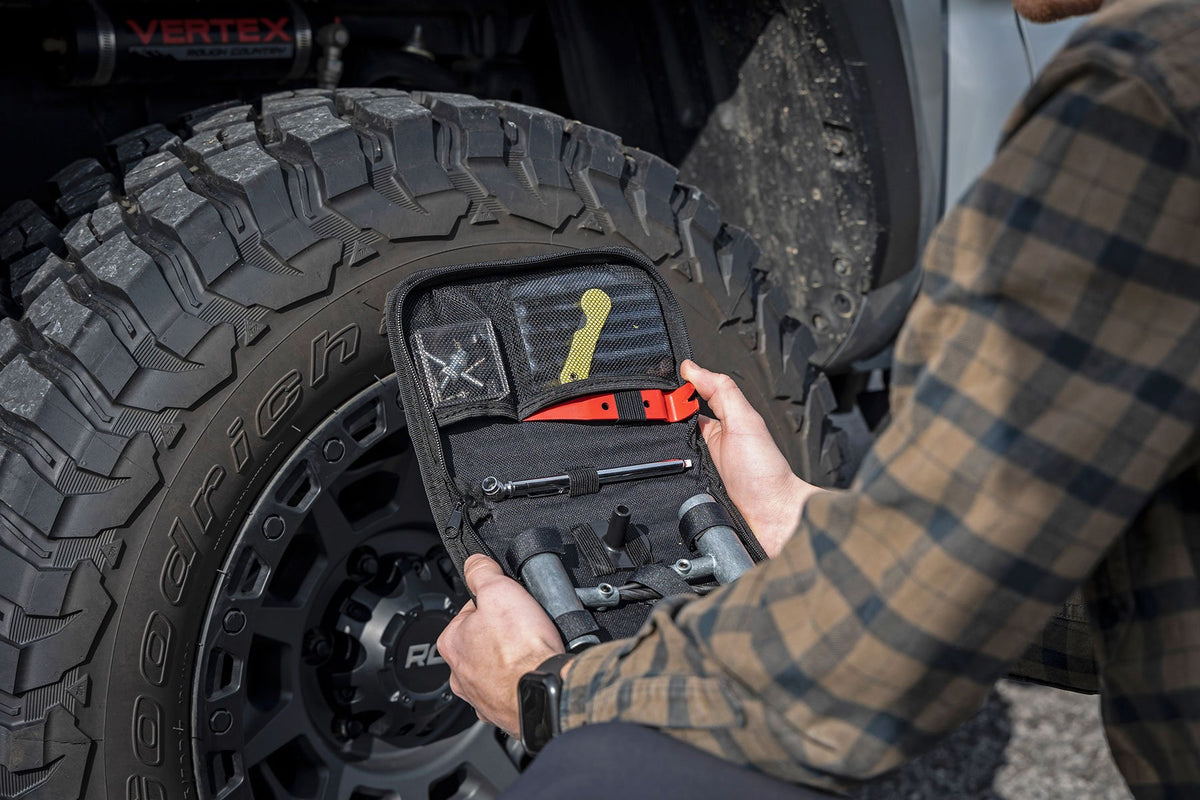Emergency Tire Repair Kit w/Carrying Case | 39pcs 