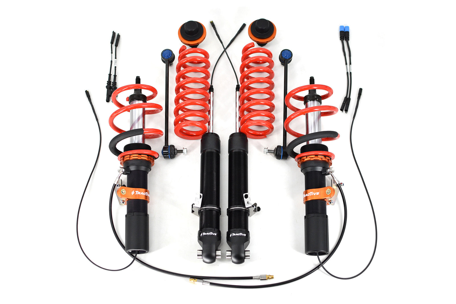 TracTive BMW G8x M2 / M3 / M4 xDrive Touring Line Plug&Play electronic suspension kit with lifter kit