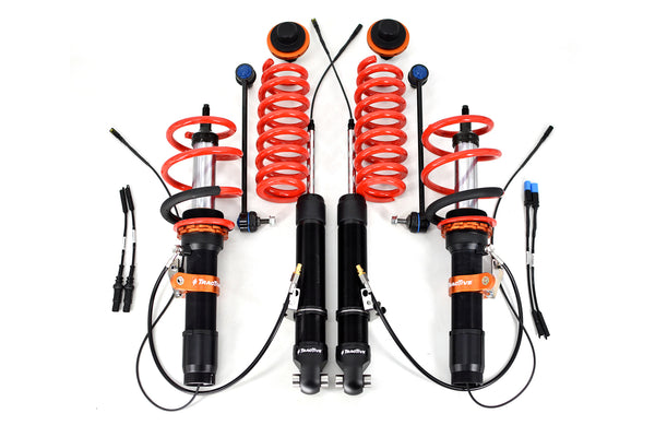 TracTive BMW G8x M2 / M3 / M4 sDrive Touring Line Plug&Play electronic suspension kit with lifter kit