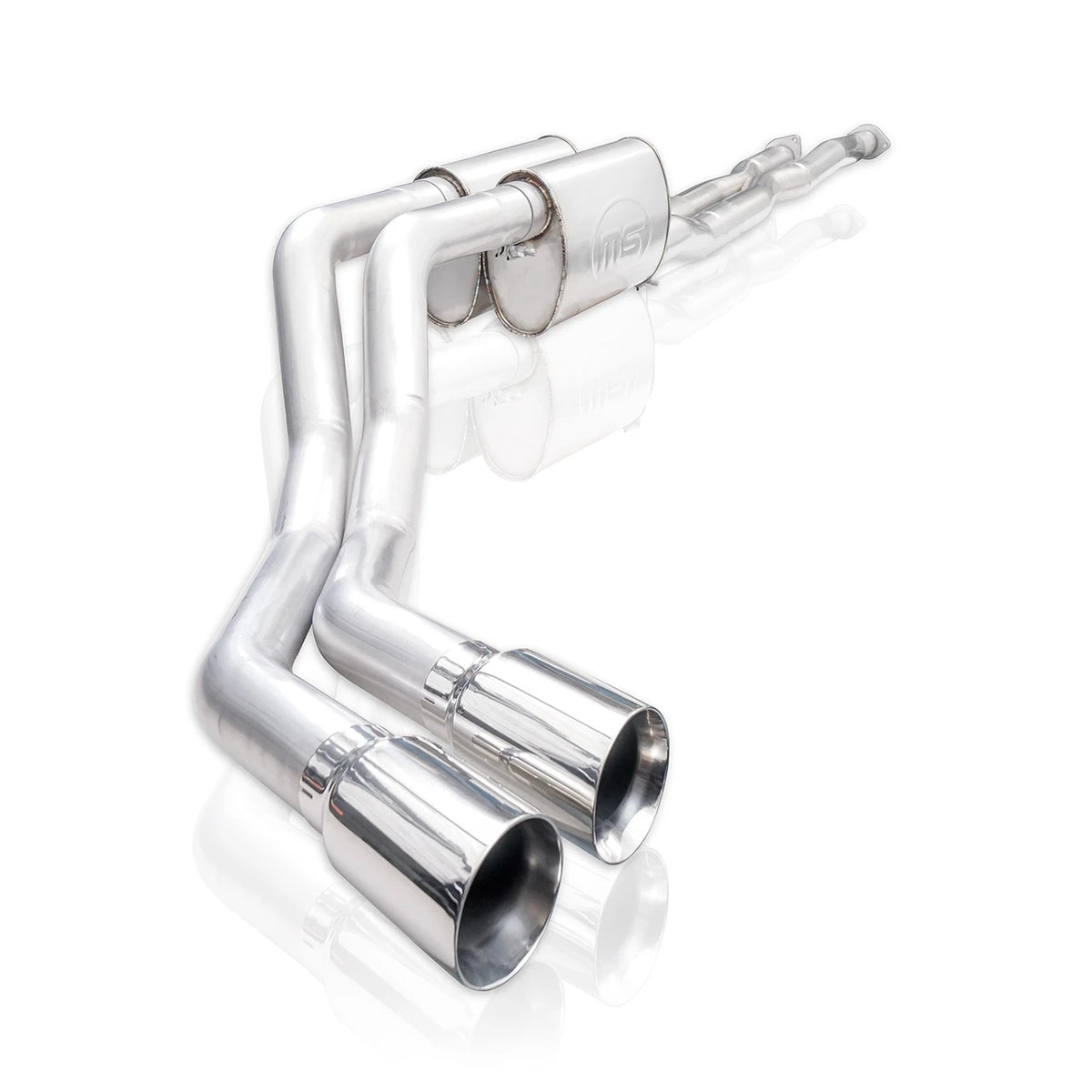 Stainless Works - 2014-21 Toyota Tundra Catback - TOYT14CBL-B