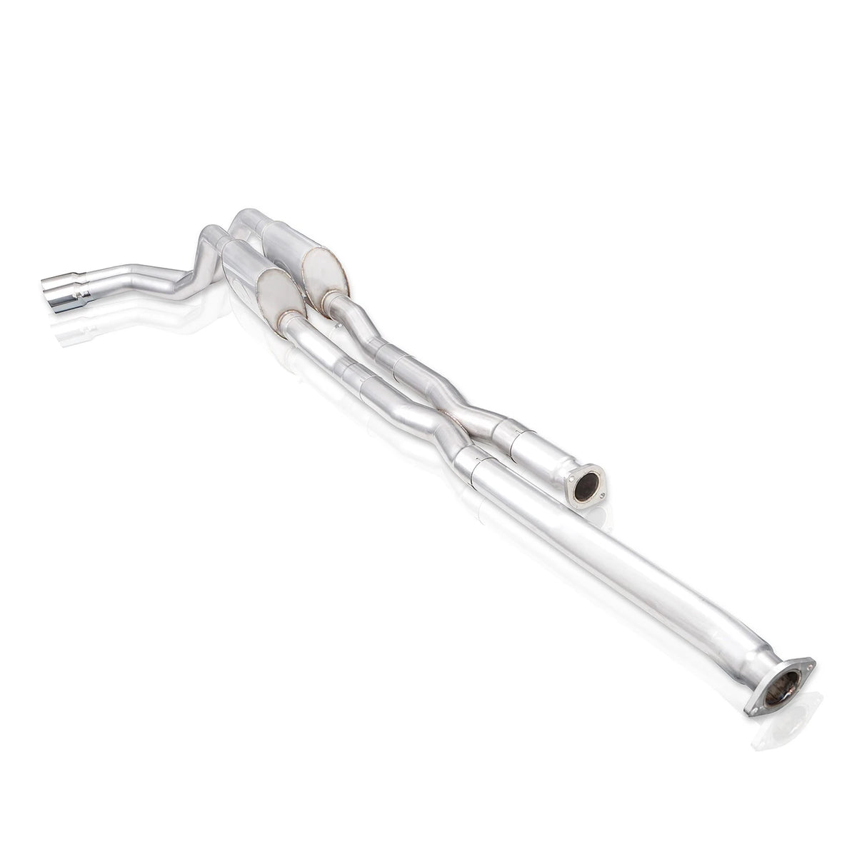 Stainless Works - 2014-21 Toyota Tundra Catback - TOYT14CBR-B