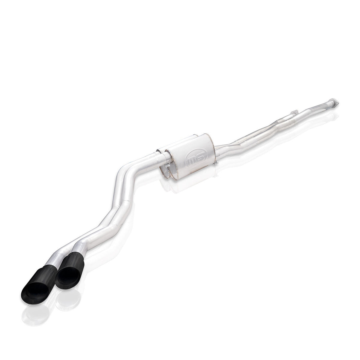 Stainless Works - 2014-21 Toyota Tundra Catback - TOYT14CBL-B