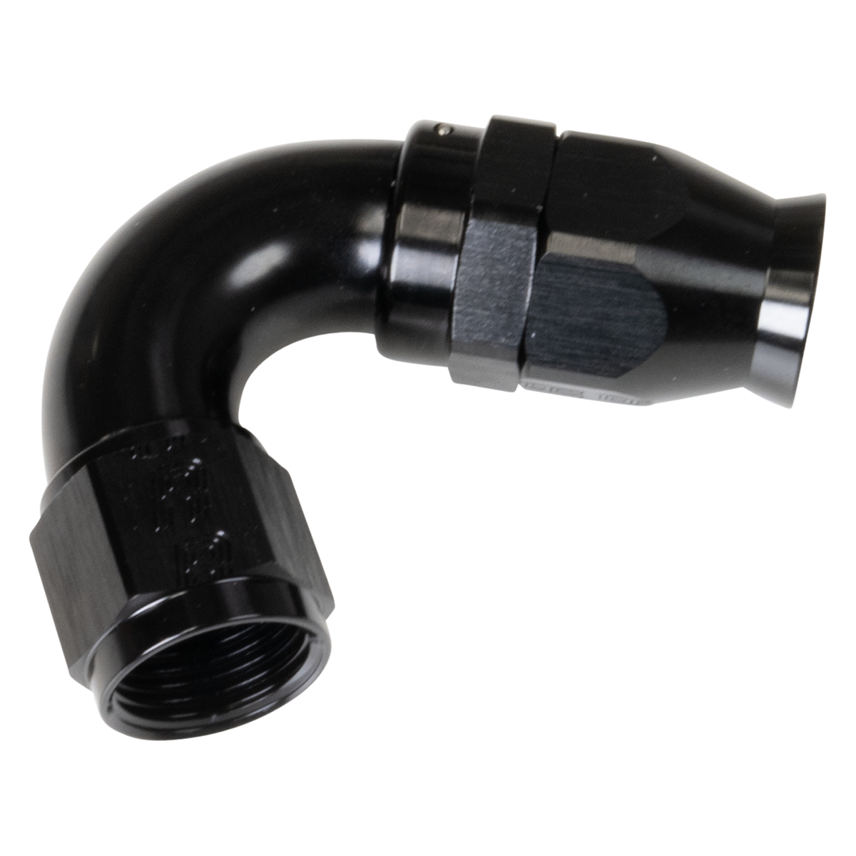 Russell Black 120 -10 Pro Ptfe Hose End - 550623 - angle view