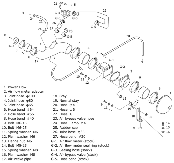 HKS Racing Suction Classification - 70020-AM101