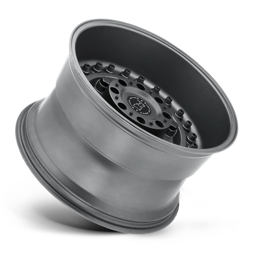 Black Rhino Hard Alloys Armory 20X12 8X170 -44MM Gun Black