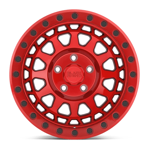 Black Rhino Hard Alloys Primm 20X9.5 6X139.7 -12MM Candy Red W/ Black Bolts
