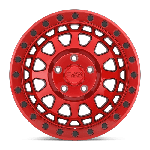 Black Rhino Hard Alloys Primm 17X9 6X135 +0MM Candy Red W/ Black Bolts