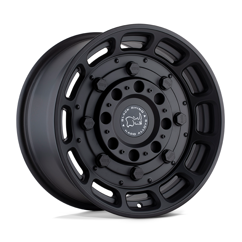Black Rhino Hard Alloys Warthog 20X9.5 5X127 +2MM Matte Black