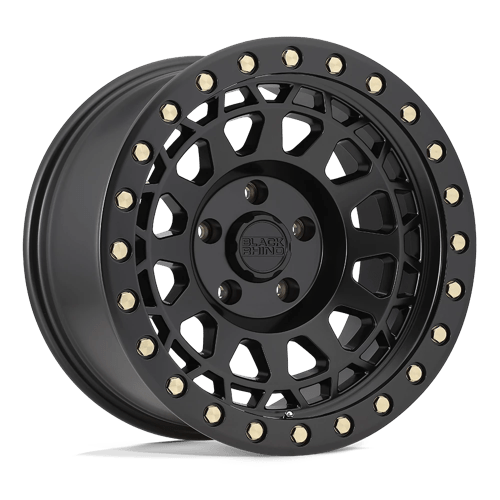 Black Rhino Hard Alloys Primm 20X9.5 5X150 +12MM Matte Black W/ Brass Bolts