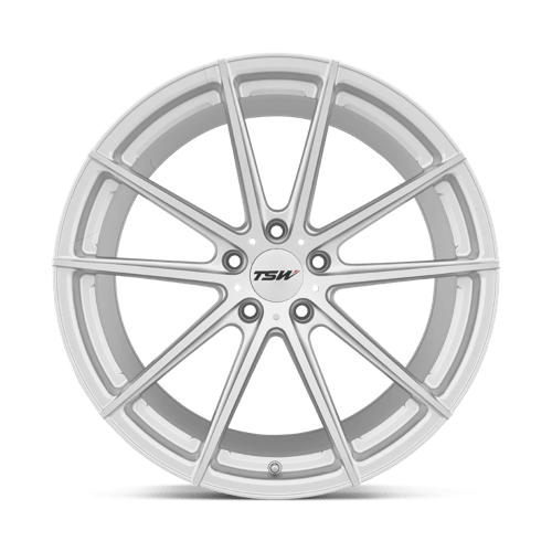 TSW Bathurst 19X8 5X114.3 +35MM Silver W/ Mirror Cut Face