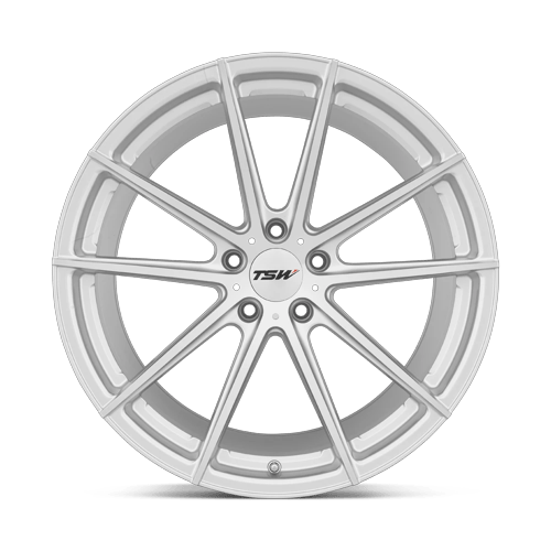 TSW Bathurst 19X9 5X114.3 +30MM Silver W/ Mirror Cut Face