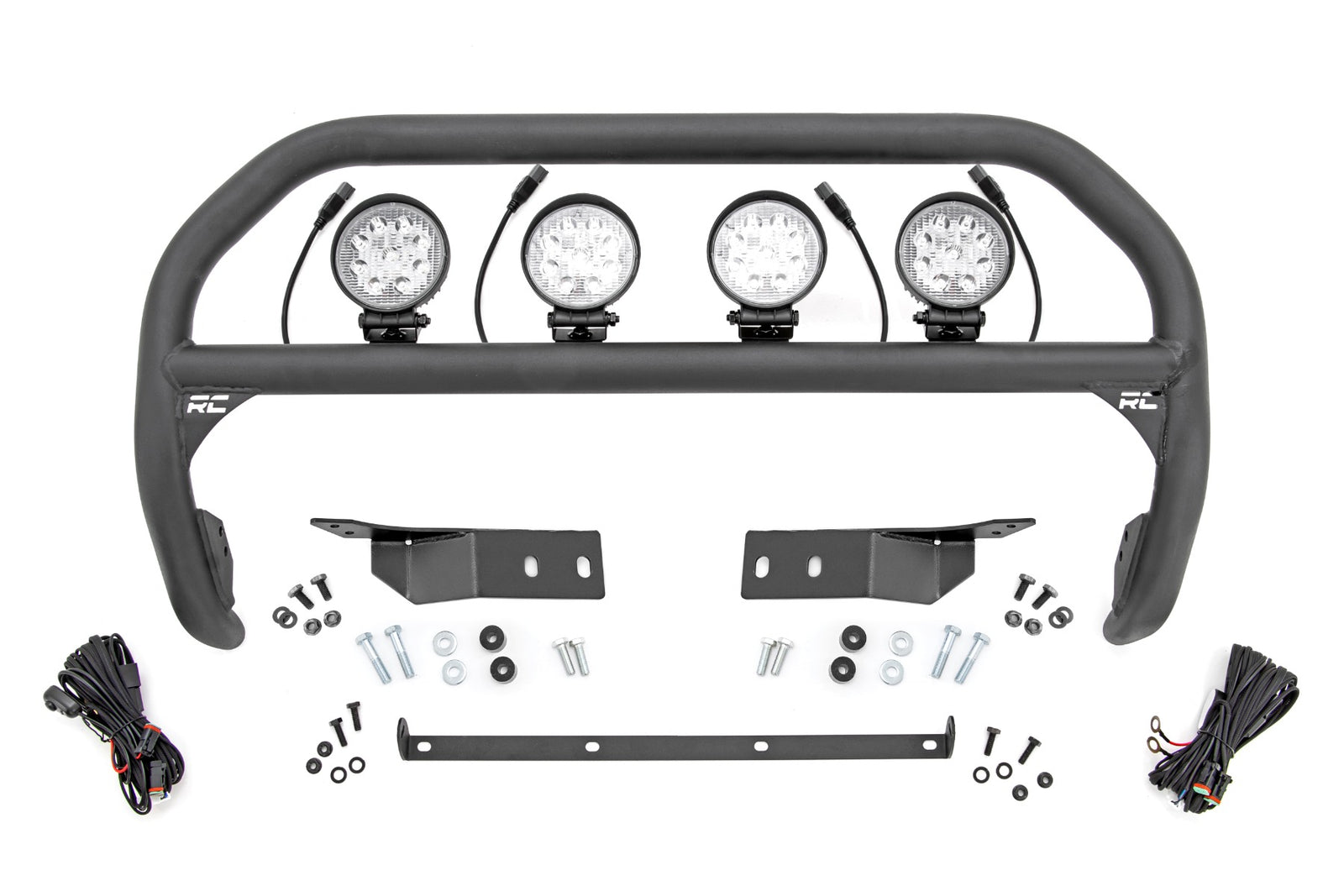 Nudge Bar | 4 Inch Round Led (x4) | Toyota Tundra 2WD/4WD (2007-2021)